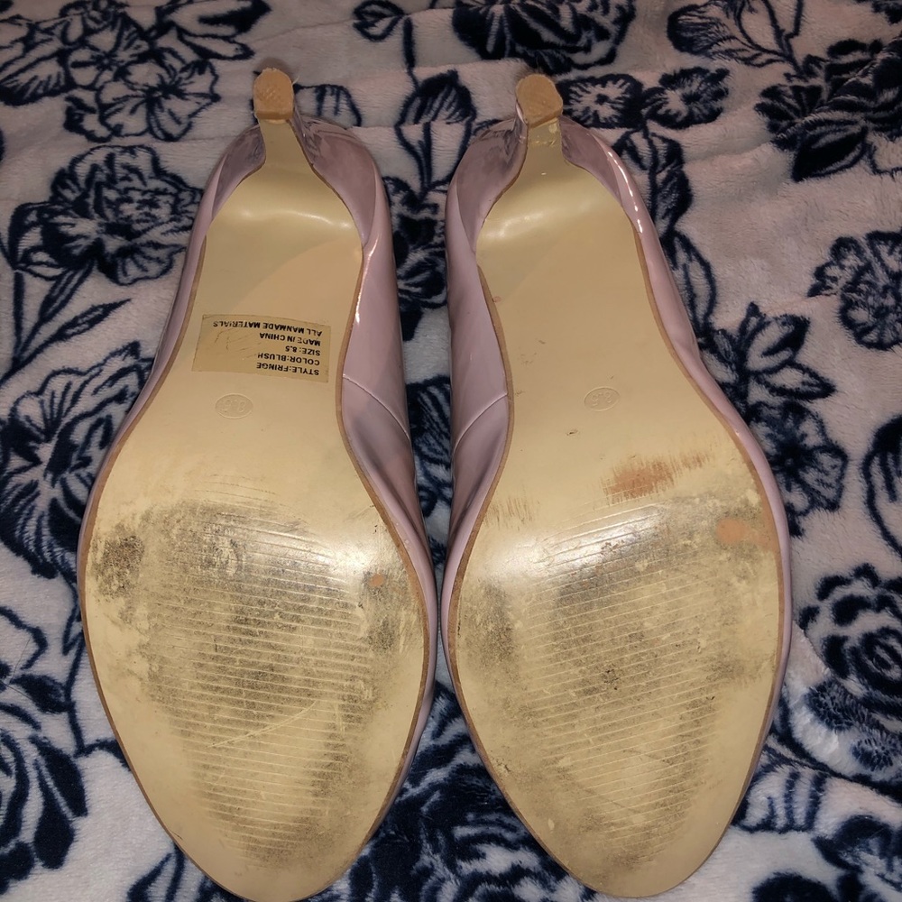 Blush heels